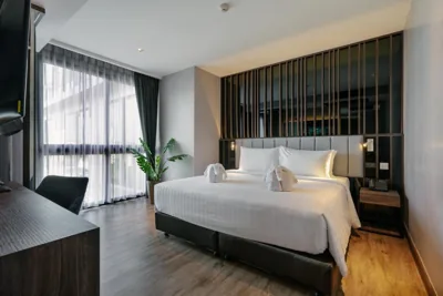 Suite Rak avec kitchenette, sans balcon ni vue — Rak Elegant Hotel Patong